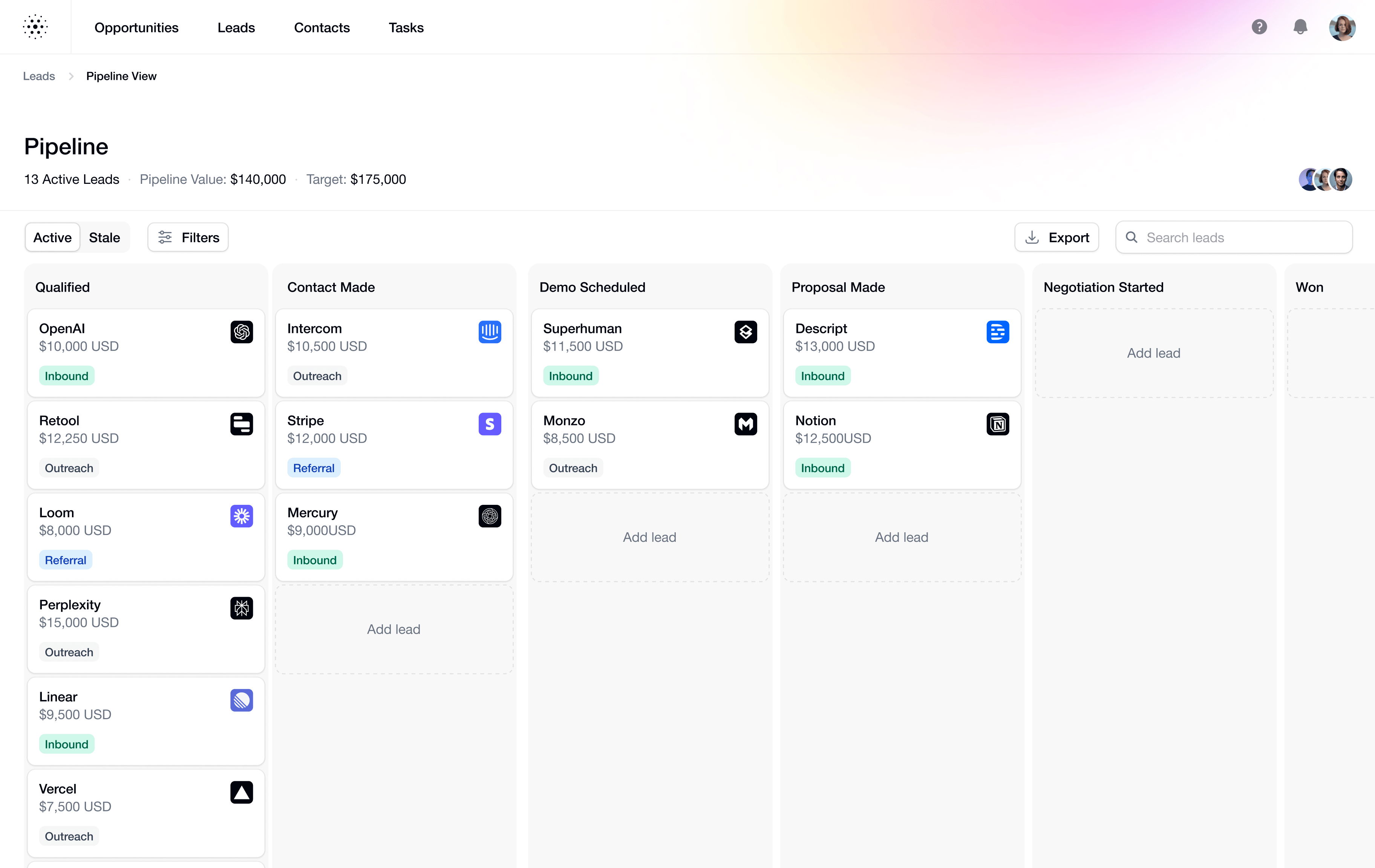 Household CFO dashboard showing balances, forecast, and a weekly briefing